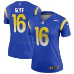 Camiseta NFL Legend Mujer Los Angeles Rams Jared Goff Azul