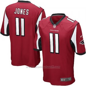 Camiseta Atlanta Falcons Jones Rojo Nike Game NFL Nino(1)