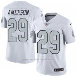 Camiseta Oakland Raiders Amerson Blanco Nike Legend NFL Hombre