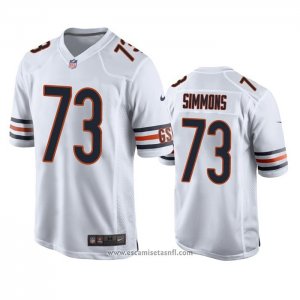 Camiseta NFL Game Chicago Bears Lachavious Simmons Blanco