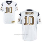 Camiseta Houston Texans Hopkins Blanco Nike Gold Elite NFL Hombre