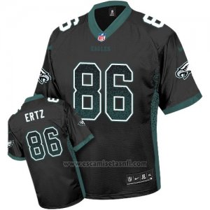 Camiseta NFL Limited Hombre Philadelphia Eagles 86 Zach Ertz Negro Alternate Stitched Drift Fashion