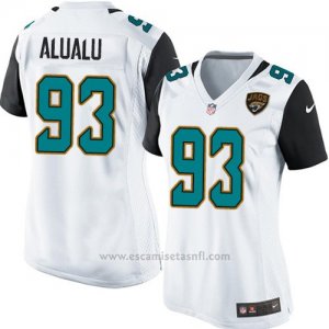 Camiseta Jacksonville Jaguars Alualu Blanco Nike Game NFL Mujer