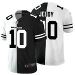 Camiseta NFL Limited Denver Broncos Jeudy White Black Split