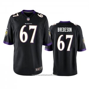 Camiseta NFL Game Baltimore Ravens Ben Bredeson Negro