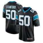 Camiseta NFL Game Carolina Panthers Julian Stanford 50 Negro