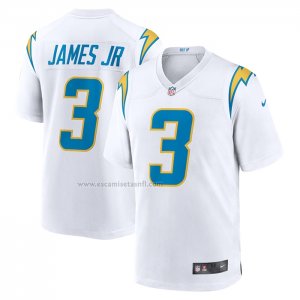 Camiseta NFL Game Los Angeles Chargers Derek Stingley Jr. Blanco