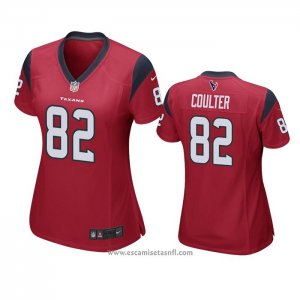 Camiseta NFL Game Mujer Houston Texans Isaiah Coulter Rojo