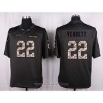Camiseta San Diego Chargers Verrett Apagado Gris Nike Anthracite Salute To Service NFL Hombre