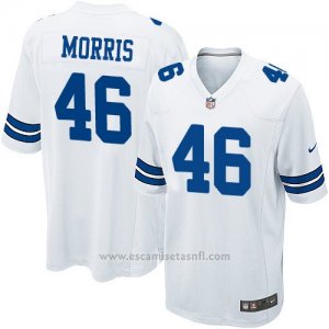 Camiseta Dallas Cowboys Morris Blanco Nike Game NFL Nino