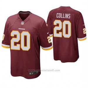 Camiseta NFL Game Hombre Washington Redskins Landon Collins Rojo