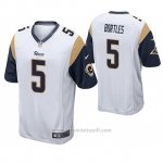 Camiseta NFL Game Hombre St Louis Rams Blake Bortles Blanco