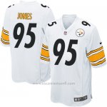 Camiseta Pittsburgh Steelers Jones Blanco Nike Game NFL Nino