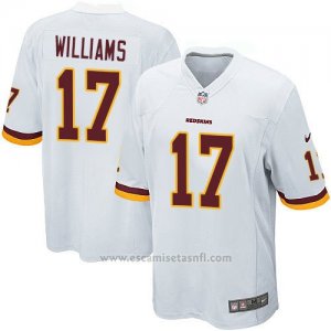 Camiseta Washington Redskins Williams Blanco Nike Game NFL Hombre