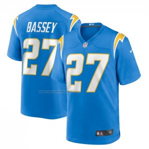 Camiseta NFL Game Los Angeles Chargers Essang Bassey Azul