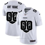 Camiseta NFL Limited Las Vegas Raiders Personalizada Logo Dual Overlap Blanco