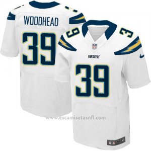 Camiseta San Diego Chargers Woodhead Blanco Nike Elite NFL Hombre