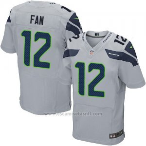Camiseta Seattle Seahawks Fan Apagado Blanco Nike Elite NFL Hombre