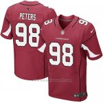 Camiseta Arizona Cardinals Peters Rojo Nike Elite NFL Hombre