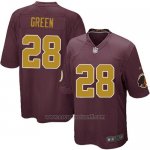 Camiseta Washington Redskins Green Marron Nike Game NFL Hombre