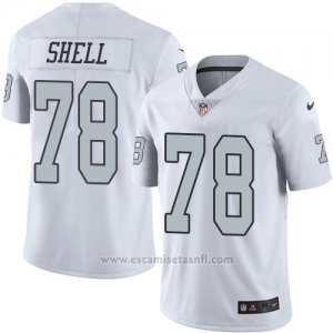 Camiseta Oakland Raiders Shell Blanco Nike Legend NFL Hombre