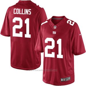 Camiseta NFL Limited 21 Collins Hombre New York Giants Rojo