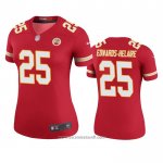 Camiseta NFL Legend Mujer Kansas City Chiefs Clyde Edwards Helaire Rojo Color Rush