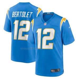 Camiseta NFL Game Los Angeles Chargers Taylor Bertolet Primera Azul