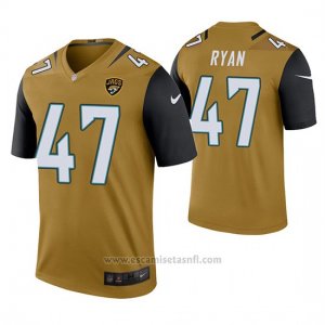 Camiseta NFL Legend Hombre Jacksonville Jaguars Jake Ryan Oro Color Rush