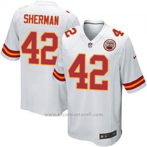 Camiseta Kansas City Chiefs Sherman Blanco Nike Game NFL Nino