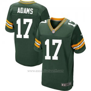 Camiseta Green Bay Packers Adams Verde Nike Elite NFL Hombre