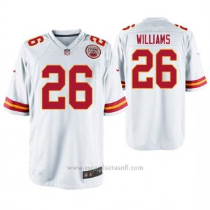 Camiseta NFL Game Hombre Kansas City Chiefs Damien Williams Blanco