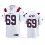 Camiseta NFL Game New England Patriots Shaq Mason 2020 Blanco