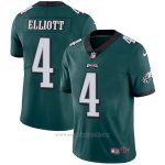 Camiseta NFL Limited Hombre Philadelphia Eagles 4 Elliott Verde
