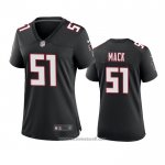Camiseta NFL Game Mujer Atlanta Falcons Alex Mack Throwback 2020 Negro