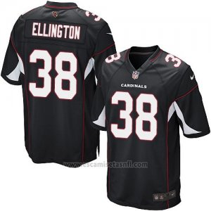 Camiseta Arizona Cardinals Ellington Negro Nike Game NFL Nino