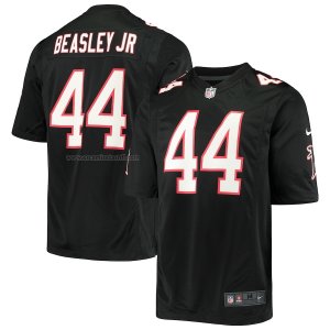 Camiseta NFL Game Atlanta Falcons Vic Beasley 44 Negro