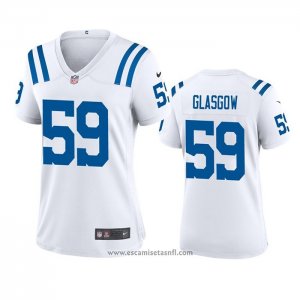 Camiseta NFL Game Mujer Indianapolis Colts Jordan Glasgow Blanco