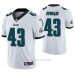 Camiseta NFL Limited Hombre Philadelphia Eagles Darren Sproles Blanco Vapor Untouchable