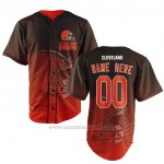 Camiseta NFL Cleveland Browns Personalizada Rojo