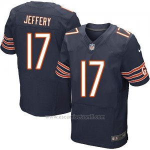 Camiseta Chicago Bears Jeffery Profundo Azul Nike Elite NFL Hombre