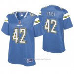 Camiseta NFL Mujer San Diego Chargers Uchenna Nwosu Powder Pro Line Azul