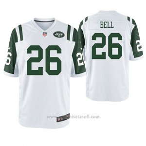 Camiseta NFL Game Hombre New York Jets Le'veon Bell Blanco