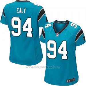 Camiseta Carolina Panthers Ealy Lago Azul Nike Game NFL Mujer