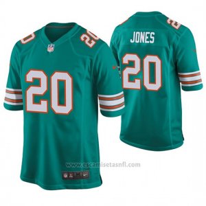 Camiseta NFL Game Hombre Dolphins Reshad Jones Throwback Verde