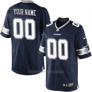 Camisetas NFL Limited Hombre Dallas Cowboys Personalizada Azul