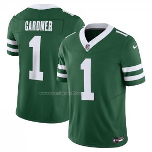 Camiseta NFL Limited New York Jets Ahmad Sauce Gardner Vapor F.U.S.E. Legacy Verde
