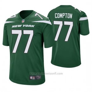 Camiseta NFL Game Hombre New York Jets Tom Compton Verde
