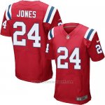 Camiseta New England Patriots Jones Rojo Nike Elite NFL Hombre