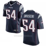 Camiseta New England Patriots Bruschi Negro Nike Game NFL Hombre